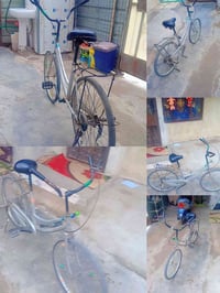 بايسكل للبيع حجمه 24 لون رصاصي  السعر ٣٠ وبي مجال العنوان حي العامل وا...