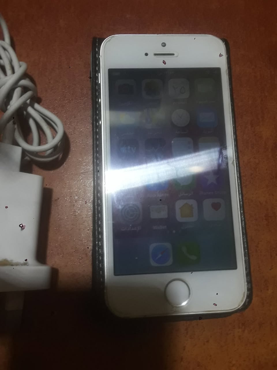 ايفون 5S +شاحنة +كيبل + حافضة مستعمل نظيف جدا للبيع بسعر 70 الف دينار شامل التوصيل لباب البيت مكفول عشاير ودولة يوصلك للباب تفحص وتمحص وتنقد والف عافية استعمالي الشخصي وامريكي اصلي مو لفگ... الفلوجة, الأنبار


**إذا كنت صاحب هذا الإعلان وتريد حذفه لأي سبب، رجاءا أرسل رسالة إلى الدعم الفني**