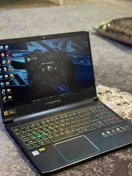 السلام عليكم
لابتوب Acer predator helios 300 نظافه 90% 
I5 9300h 2.4 4c 8th
Rtx 2060 90 watt 
Ram 20 gb
256 ssd
1tb hdd
الشاشة 15.6 بوصة، Full HD، 120h،

السعر 680 متوفر توصيل بس الأفضل تتفضل يمي وتفحص الجهاز بيدك
للتواصل على الواتس اب ***********
العنوان النجف شارع المعمل النجف
