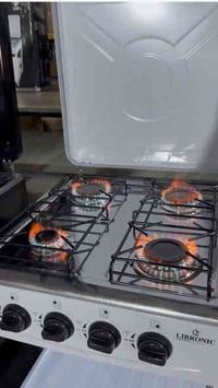 🔥 طباخ غاز Bihart 4 عيون مع رفوف عملية! السعر 50 الف  توصيل بغداد 3 ال...