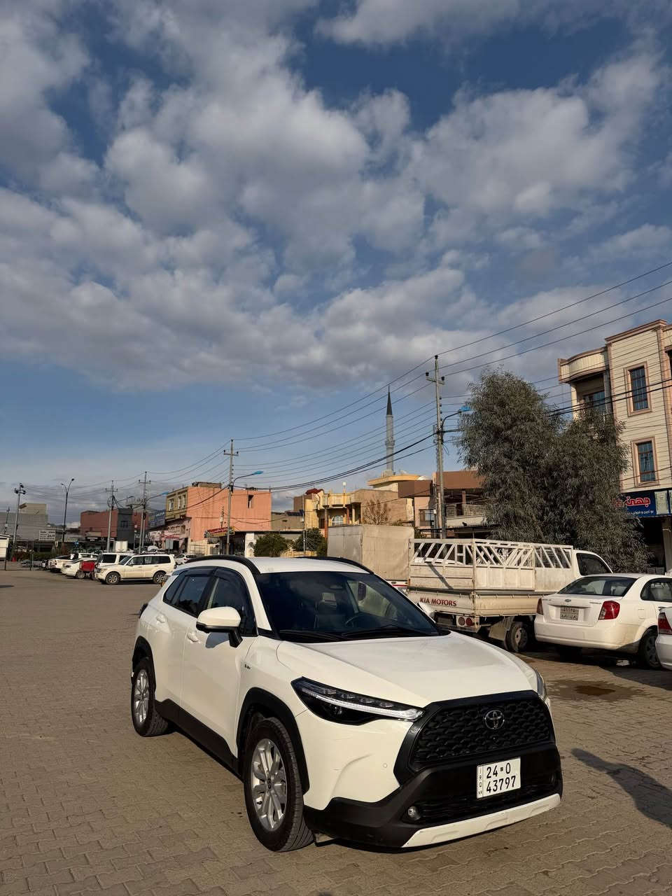 تويوتا كرولا كروس 🔥

***********✅
موديل ٢٠٢٤ 

بنزين+هايبرد 👍

بوند صبغ بدون دواخل بدون ارباك شرت ✅

مواصفات كوشن جلد تحكم ستيرن شاشه كبير دشبول ديجيتال 

ماشيه ٢٢٠٠٠ كم حقيقي 

سعر ١٨٣$ زاخو, دهوك
