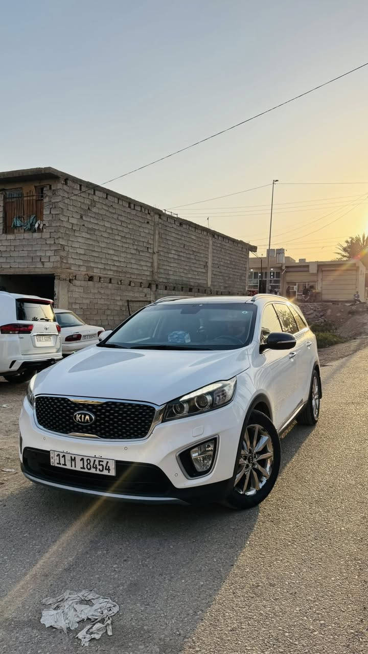 سورنتو 2016  مكفوله كفاله عامه رقم بغداد بسمي بيها فقط كرت اصبعين فول موصفات 1/1 كويتي فورويل بنروما كشن حار بارد وكهرباء سايد بريك دكمه سعر 209 بيها مجال ***********
