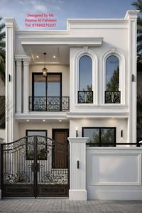 نشارككم اليوم مخططاً احترافياً لمنزل بمساحة 98 متر مربع (7م × 14م)، صُ...