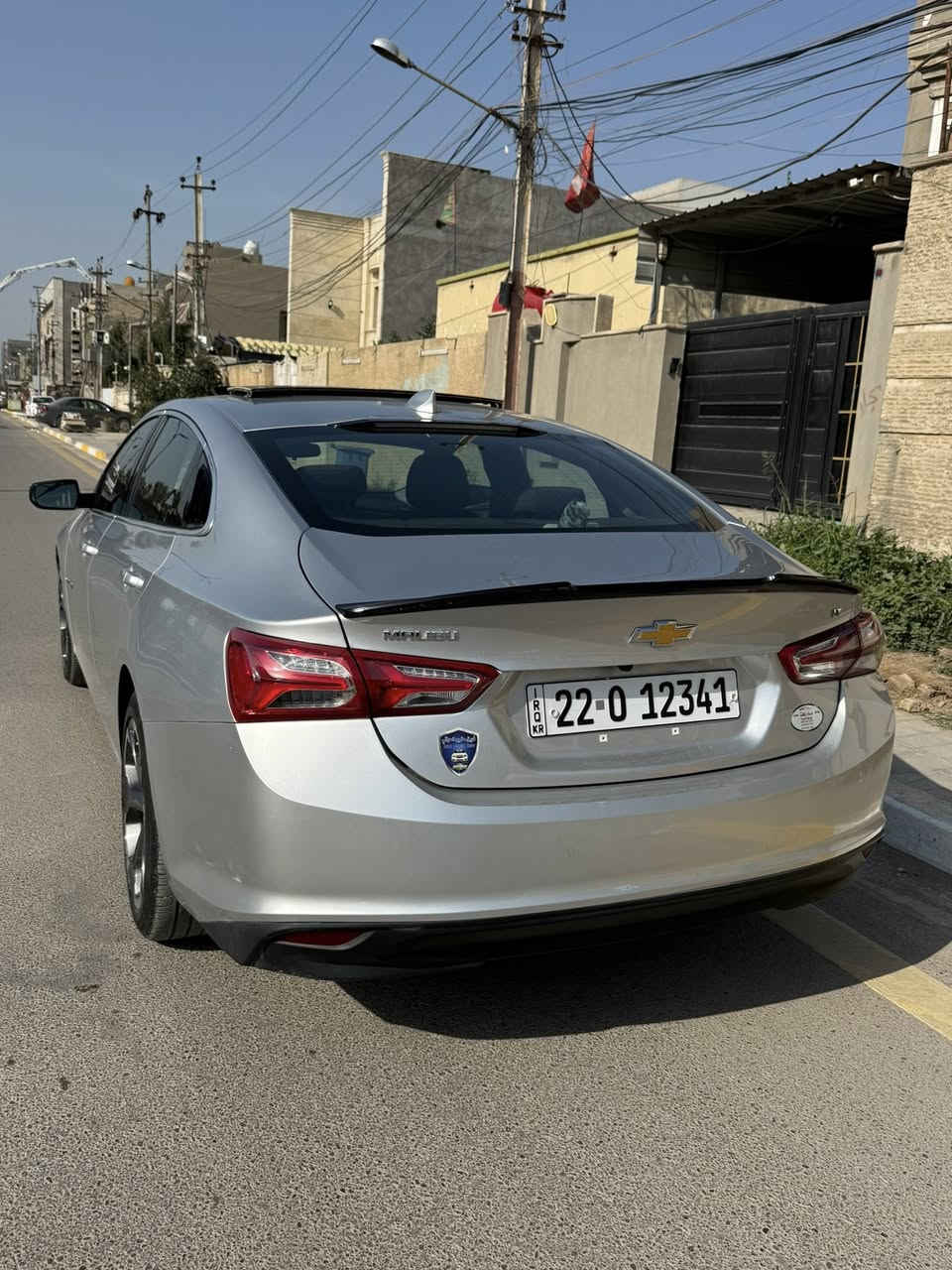 Malibu
للبيع موديل 2022 مواصفات LT2
رقم اربيل مرقمهه بيدي واني اول مالك للسيارة بالعراق
فول مواصفات عدا الرادر 
بنوراما 
هند بريك كهرباء
اوتو ستارت وستوب
لد امامي
ويل 18 بلادي سموك
شاشه كامره دواره
بصمه تشغيل عن بعد
كشنات مخمل تدفئه
إطفاء محرك عند وقوف
محرك 1500 تيربو
السياره وارد أمريكي حادثها كلش خفيف
بدون ايرباك
بنيد فقط مبدل ومصبوغ 
و دعاميات صبغ من اخذتهه قبل الترقيم
السياره ماشيه 25 ألف ميل
رقم أربيل تحويل مباشر
السياره نضيفه جدا استخدام شخصي مابيها اي عطل 
السعر 158$
رجاء لحد يقارنها بسياره حادثها واصل  للشاصي 
استفسار على رقم *********** متوفر واتساب
