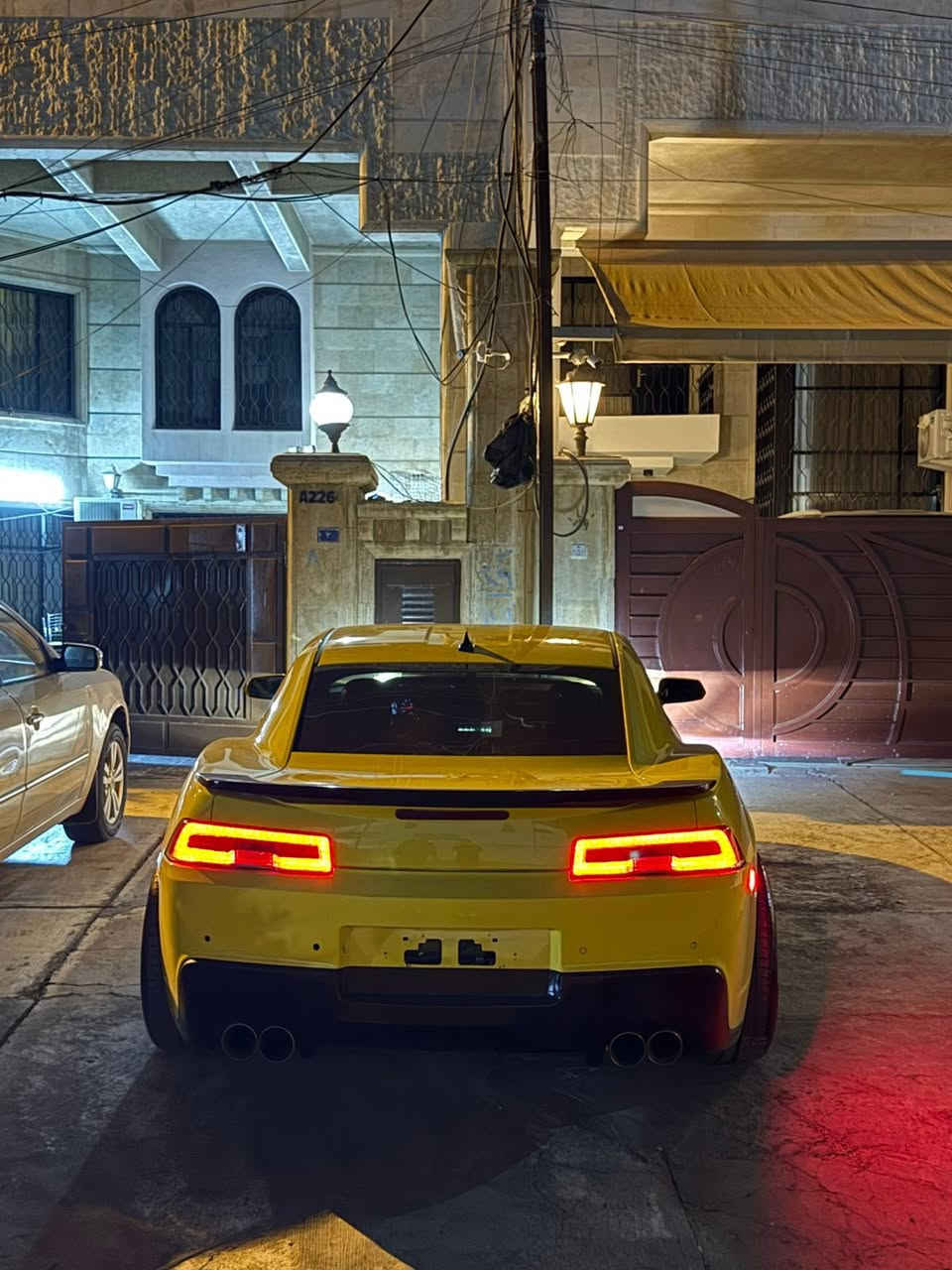 كمارو ss 2015
بدون صبغ السياره 
السياره فول عده السلايد 
الاضافات كماليات 
مزدات جدد عين الشيطان 
دعاميه اماميه جديده
ويل 1le اصلي اضاف الى زوج وياله مال ريس او استعراض مع سبيسرات 
كشنات السياره كنتاره و جلد 
التزويد >>
السياره مكينه ls3 
المكينه عليها توسيع كورات رقم الكور821خفيف وكام zr1 و اويل بم ميلنك ضغط عالي + بلي و زنجيل من شركه btr
الكزوز bullt بوبات دبل اكس بايب 
الهدرز بي ستر + الشوته روتو فاب 
الاكسل zl1 3.91  مع حشوه دراك 4.10
كولارات لدهن المكينه و كولر لدهن الكير
حبايب الي متفيده السياره الله يرزقه بالاحسن منها 
للتواصل ***********
