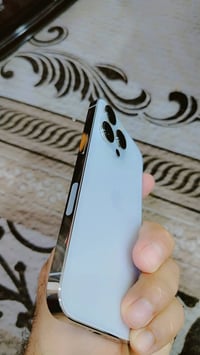 ايفون ١٣ برو فقط لون ابيض مكفول بلادي بطاريه ٨٠ بلاديه ذاكره ٢٥٦ مكلف ...