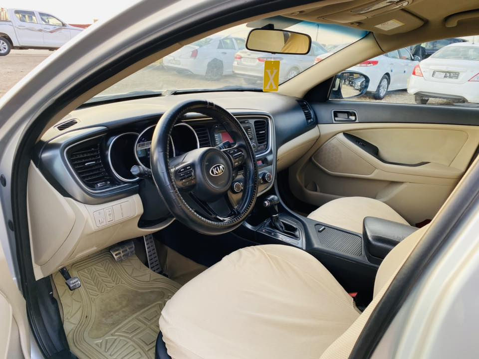 #يالله كـيا اوبتيما موديل 2014 خـليجي 
كفاله عامه مرقم مثني حره بسمي تحويل 
مباشر موصفات واضحه مكينه 2400 دوش 
مكينه وكير وحداديه كفاله سياره جاهزه 
موجوده المثني الرميثيه الـسعر 145$ 
تـفاصيل واتـساب (***********)
