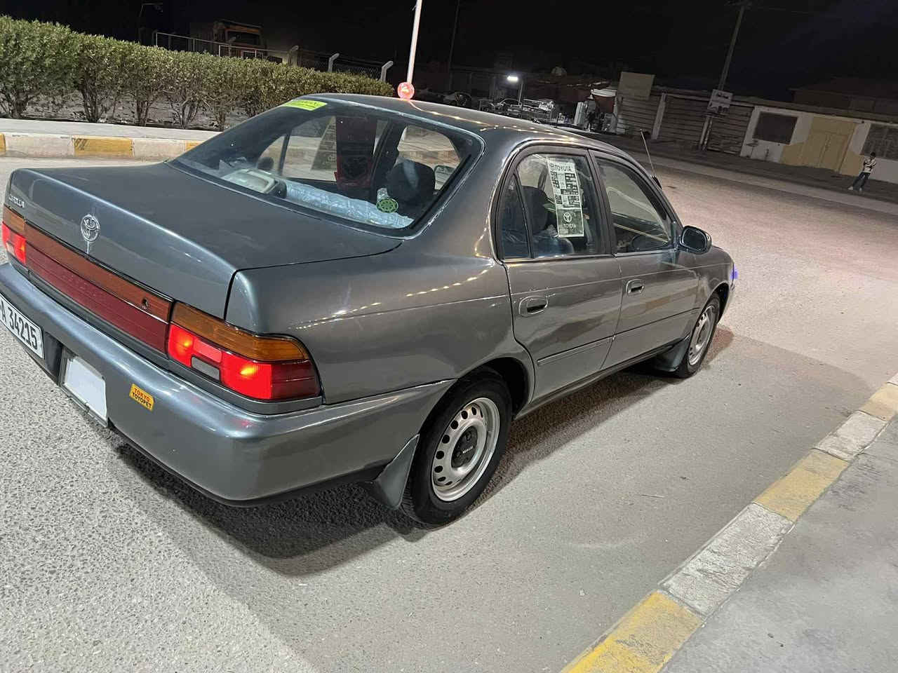 السلام عليكم كورلا مصبوغه عام  مديل 1992
كير ومكينه ع الشرط مكينه 1600
غرفه جديده كارتون مكفوله من ضربه  قويه سياره حلوه تعمير جديد 
رقم نجف   إنكليزي سنويه لل30
مكان السياره نجف قضاء الكوفه  
السعر 55بيها مجال حك الجيه
رقم الهاتف ***********
