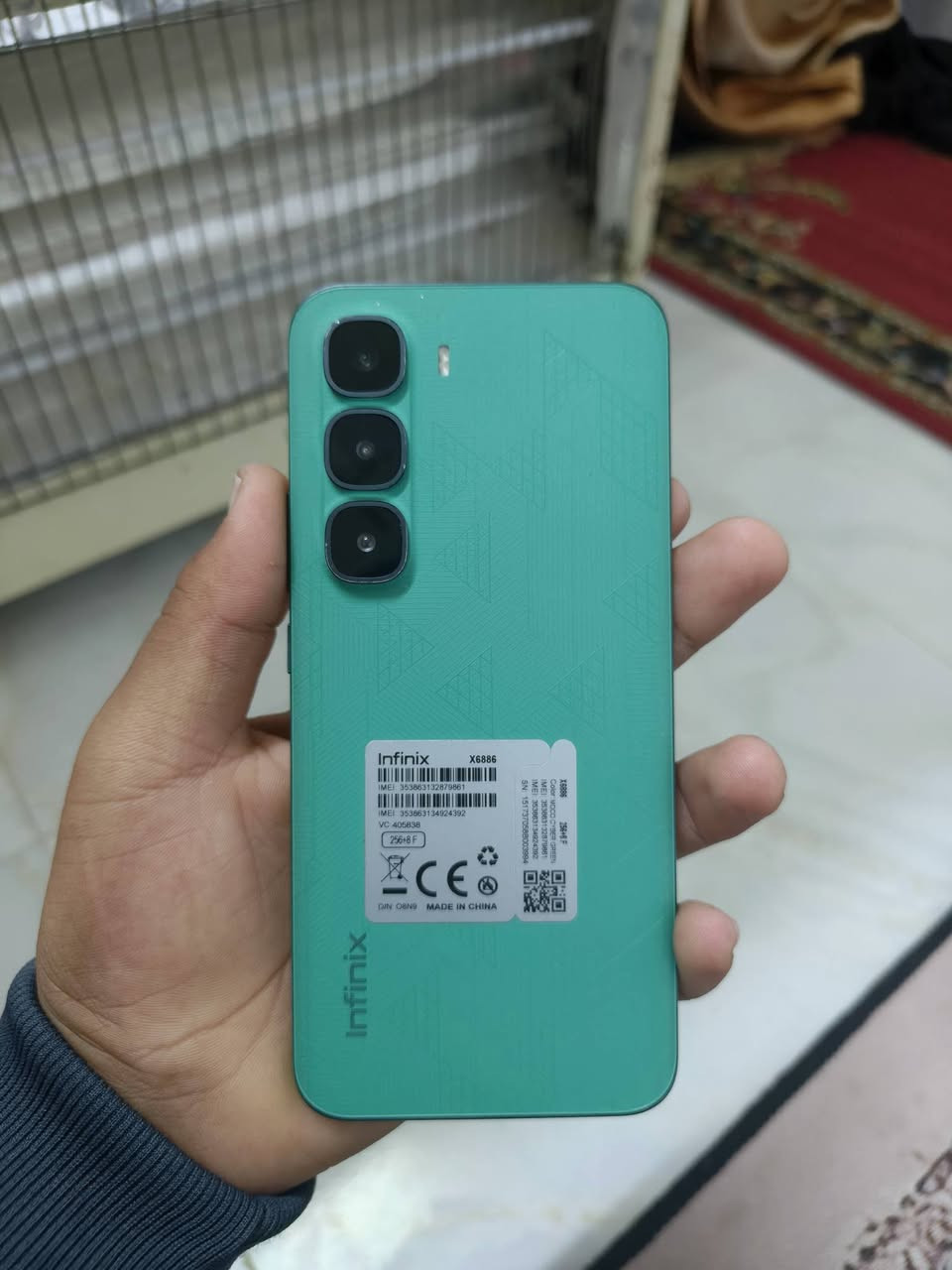 انفنكس هوت 60برو بلس 
ذاكره 256 رام 8+8
اخو الجديد 
سعر 200بي مجال قليل 
خاص او اتصال ***********
