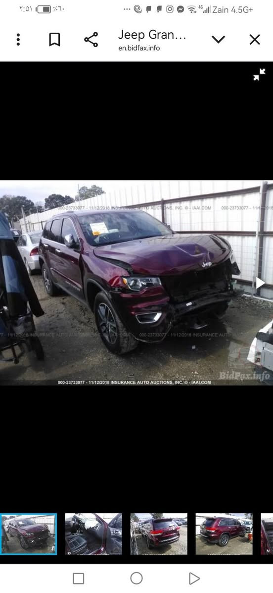 السلام عليكم
جيب شيروكي ٢٠١٧ فول عدا الفتحه السياره خير من الله حادث بنيد وجاملغ صور الحادث والتفاصيل مرفقه بلمنشور الاستفسار الاتصال على رقم صاحب السيارة
***********
