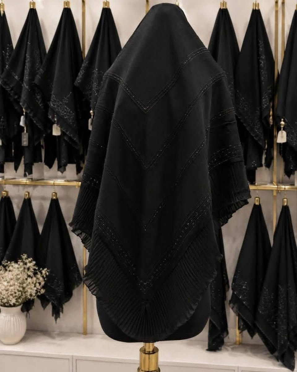 ✨ حجابات  جرجريت ✨
🖤 سواد الليل ✔️ نوعية ممتازة ✔️ خامة راقية ومريحة

🚚 يوجد توصيل إلى جميع محافظات العراق


**إذا كنت صاحب هذا الإعلان وتريد حذفه لأي سبب، رجاءا أرسل رسالة إلى الدعم الفني**