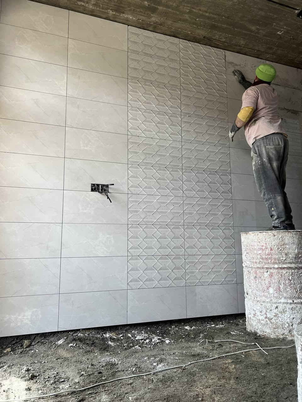 ع بركة الله عملنه لهذا اليوم دوره هور رجب  مطبخ جداري سيراميك هندي 60 في 30 سمنت ع عضم 
عمل ( ليزر _ صلايب _ رجاج ) 
ماده وسمنت نشتغل ***********
