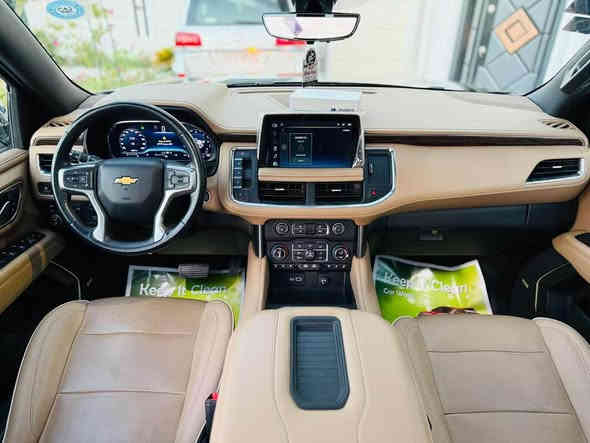 ﷽
🔥🔥بسعر مناااااااسب جدا🔥🔥
‏‎سلام عليكم 💛
 للبيع  او مرارس 🌹
تاهو 2023 برايمر اعلى فئه فول للاخير
شوفرليت تاهو برايمر  CHEVROLET TAHOE PREMIER 2023 
اللون: اسود BLACK
مكينة 8 سلندر
عداد المسافات: 59 الف كيلو متر
المواصفات: خليجي وكالة المنصور 
رقم بغداد باسمي فول مواصفات ١/١
بانوراما
جكات
كراسي جلد اصلي(عسلي)
كراسي اثنين كهرباء
كراسي هزاز(عند اقتراب السيارة من اي شي)
كراسي خزن(ميموري)
كراسي(تدفئة+تبريد)
كراسي تدليك
كراسي خلفية كهرباء
كراسي خلفية تدفئة
تبريد خلفي شاشة
شحن الهاتف لاسلكياً
رادار
تحديد مسار
كروس سرعة
داتا شو DATA SHOW
نظام AUTO START
هاندبريك دكمة AUTO HOLD
نظام DETECT OFF
نظام مانع انحدار
٦كامرات ٣٦٠ درجة
خمس بصمات
فول تحكم استيرن(جهتين امامي+جهتين خلفي)
استيرن كهرباء
استيرن تدفئة
شاشة عرض الاعطال
دوسة كهربائية
صندوك كهرباء (شفط)
دبل حساس (امامي+خلفي)
مانع تزحلق
فور ويل
شاشة امامية كبيرة اصلية عدعم ابل كار بلي واندرويد اوتو
شاشات خلفية اصلية
تشغيل عن بعد
دوسات كتابة CHEVROLET
اشارة بالمري
مري كهرباء(شفط)
#نقطة_عمياء
لايت عدسة زنون(عالي+ناصي)
لد أمامي خلفي 
وباقي مواصفات البرايمر معروفه
ملاحظه // السياره بيها ربع باب السايق صبغ رش بدون دواخل فقط باقي كفاله من جميع النواحي كامل بدون نقص خلاص والسونار موجود وشرط الفحص سياره جديده جداً 

🟩 السعر المطلوب  _ ( 535 $ )💸💸قفل                            
ماكو هيج سعر بهيج نظافة مستحيل 
لاستفسار الاتصال ع الارقام التالية 📲📲 
      
‏( *********** // 0781 578 1463 ) 

تحياتي لجميع 🌹 🌸 🙏🏻
الموقع 
‏https://maps.google.com/?q=32.753235,44.410568 المحاويل
