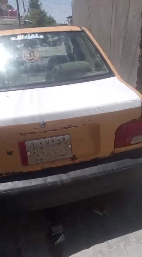 سلام عليكم سايبه مديل 13 سياره جاهزه لخير كير مكينه نعمه ليت زنون حداديه كهربائيات سياره شغاله جاهزه شوصي زينات سنويه منتهيه رقم بصره بسمي سياره سعر 15 بيه مجال اتصل على رقم ‏‪***********‬‏
