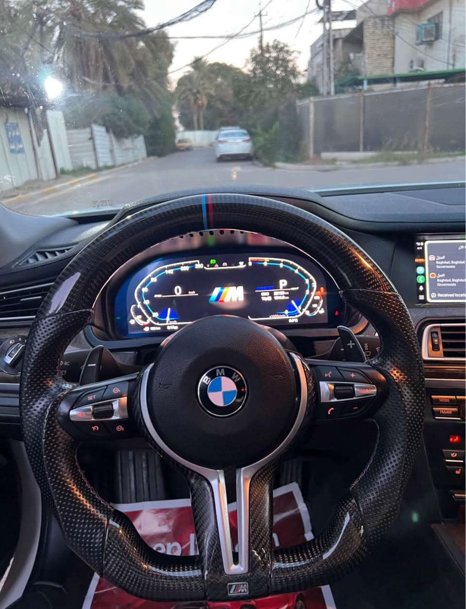 ‏BMW .750
موديل 2012
8سلندر تون تيربو
للبيع او مراوس حسب القناعة

كير محرك مكفول بشرط
عليها ادامة كاملة 
من بلكات نوزلات 
باتري جديد
عبوة فيتبم جديد
فول مواصفات  معروفة للجناية
مري شفط +قلاب 
بردات جانبية+تحكم من جهتين 
4جام اوتو4
4بوب شفط +هيدروليك
جنطة كهرباء 
سترين تدفى
كامرة امامية
مراية وسطي اوتو دام
علامات BMWمضيئة بالابواب (الدوسة)
داتا شو
اوتو هولد 
سايد بريك بصمة
سترين كهرباء
تحكمات سترين جهتين
تحكمات قيادة
بكل لايت لد
اشاير 4 لد
لايت زينون+داينمك+اوتو
فتحة سقف
ترحيب دوسة+ترحيب ابواب
بصمة 5
انارة ليزرية احمر كل مكان 
ويل كب 19 تو سايز اصلي ختم M
دشبول +ابواب صاج
رقم بغداد دولي
🔴🔴🔴🔴🔴🔴🔴
🔵 ((الاضافات))🔵
🔴دركة الياف كاربون ختم M 
🔴عينة دشبول M 2020
🔴شاشة وسطية 2020
🔴تخم تاير دنلوب  اصلي 
……….
((السيارة داخله كلين بدون حادث بدون صبغ ))
تقريرها مياه امطار فقط شرط داخله تشتغل 
تقريرها موجود خير دليل 
هنا صار بيها بارد بصيط  بجاملغ الخلفي 

السعر179 ورقه وبيه مجال بسيط

مكانها بغداد اليرموك 4شوارع 
*********** بغداد, العراق
