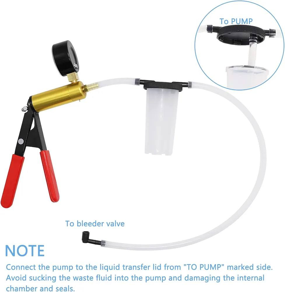 توفر لك مجموعات اختبار نزيف الفرامل، ونزيف مضخة التوجيه، ومضخة التفريغ من OEM Automotive Tools طريقة نظيفة وسريعة لتفريغ خطوط السوائل في النظام الهيدروليكي لسيارتك. يُنشئ وعاء الخزان فراغًا يسحب السائل إلى الوعاء - ومع السائل تأتي فقاعات الهواء. تُعد هذه المجموعات مفيدة أيضًا لاختبار صمامات الوقود، والمكربن، وأنظمة تقدم الفراغ - وهي رائعة لتفريغ الفرامل، أو القوابض، أو الأنظمة الهيدروليكية الأخرى. تتضمن هذه الحزمة: وعاء خزان مضخة التفريغ مع غطاء نقل، وغطاء تخزين، ومجموعة محول نزيف الفرامل، ومحولات مضخة التوجيه، وأنابيب
سعر:- 45000
ارسلي عن رقم وتساب ***********
