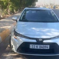 للبيع  كورلا موديل 23 Le  وارد أمريكي  بجم كبس   رقم بغداد  سنويه بإسم...