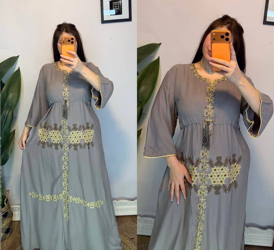 دشداشه نسائي دبل كلوش تطريز  😍

الخامه كشمير ايطالي اصلي 💯

القياسات من 2XL الى 5Xl  
الدرزن يجي 6 الوان 4 قياسات استندر

سعر القطعه مفرد 13  فقط


**إذا كنت صاحب هذا الإعلان وتريد حذفه لأي سبب، رجاءا أرسل رسالة إلى الدعم الفني**