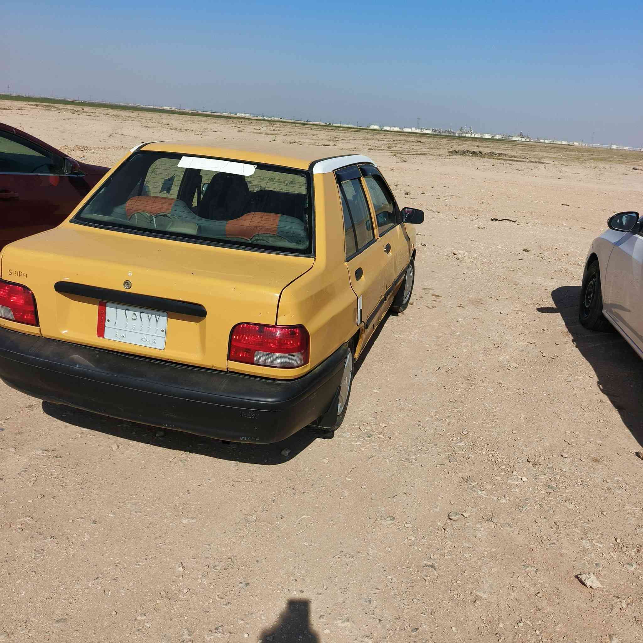 السلام وعليكم سايبه 2016 للبيع 
مصفره السياره حلوه ونضيفه كير جديد مكينه تبخر السياره شغاله مكاني كربلاء فريحه مستعجل ع البيع السعر 30وبيها مجال بسيط ***********
