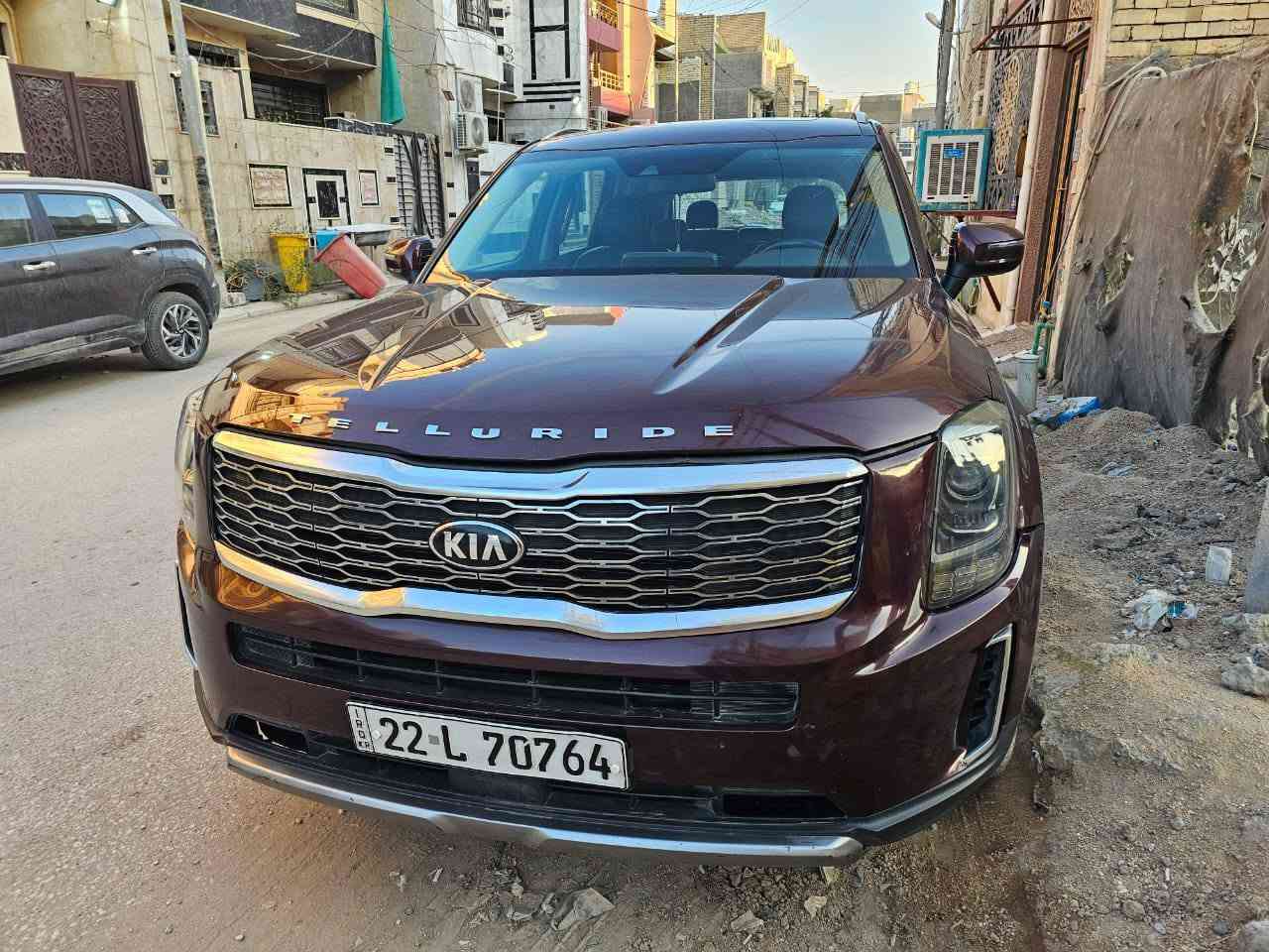 كيا تولرايد 
الموديل 2021
الضرر واضح في الصور مع السونار
بدون ايرباك
رقم اربيل تحويل مباشر 
فول S
مكان السياره كربلاء 
السعر/217 ورقه وبي مجال حك الجيه 
للمزيد من التفاصيل الاتصال على الرقم التالي 
***********
