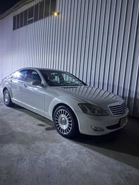 مرسيدس اس 350/2007 سيارة نضيفة او نصبة ماشية 170كيلو  عليه ويل مايباخ ...