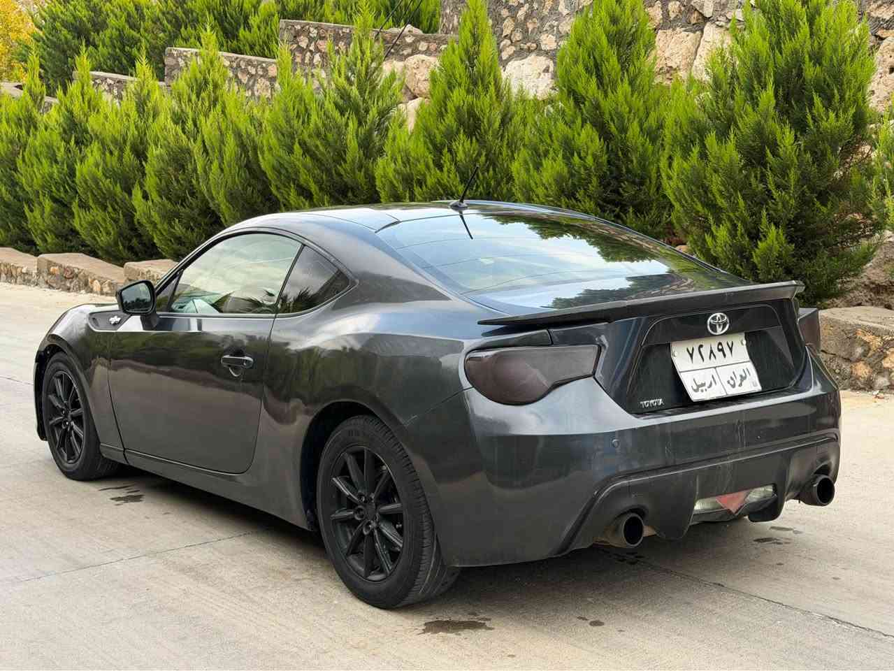 للبيع تويوتا GT86 موديل 2013

السعر بلاش 60 $ ورقه 
وغرامات 23 ورقه ترجعلك بعد المعامله
*********** // ***********

فول مواصفات ماعدا الفتحة محرك VVT V6 كلش قوي ونشط كير اوتوماتيك وعادي تبريد تدفئة شغال السياره كلش مظيفة ومتعوب عليه صدر امامي خلفي جديد طخم تايرات جدد كير محرك وضع شركة جاهزة من كل النواحي تاريك وين متحب والسياره احلى من الصور 
بدون حادث بيها ٤ قطع صبغ اثر طخات حفيفة
مكان السياره دهوك 

لايتات زنون نظام تركشن مودات قيادة سبورت وعادي دهوك, العراق

