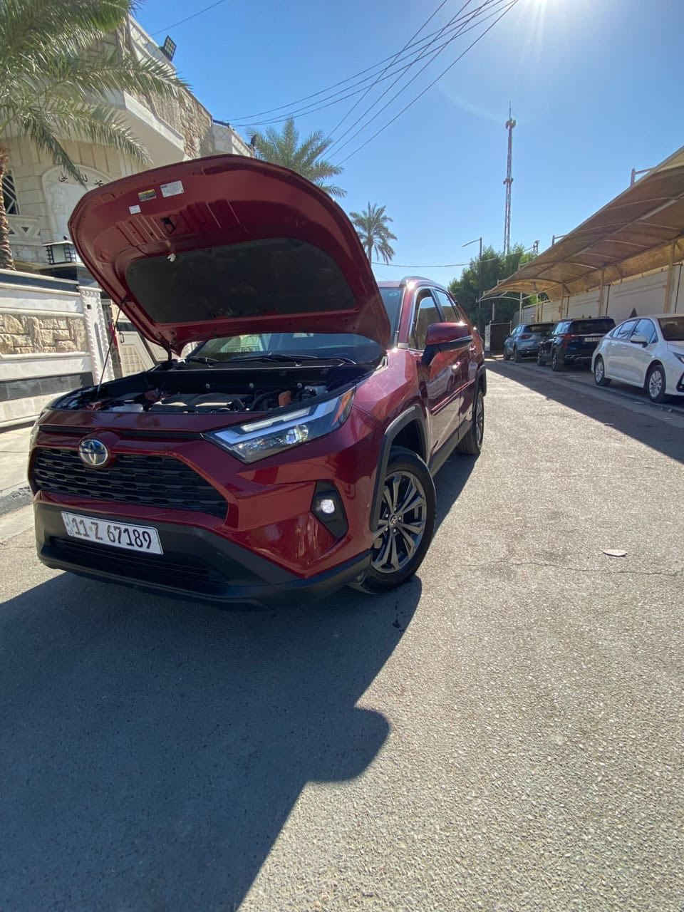 Rav4 hybird XLE2024
فول موصفات
تبديل ابواب جهة اليسار
*رادار امامي
*نقطه عمياء
*كامره خلفيه
*حساسات
*تثبيت سرعه
*تحديد مسار
*توقف ذاتي
*لايت LED
*بلاجكتورات
*شاشه كبيره
*كار بلي
*اوتو هولد
*فتحة سقف
*كشنات جلد
*بصمه تشغيل
*بصمة أبواب 
*ثلامثة انضمة قياده  ايكو +نورمل +سبورت
 مرقمه بغداد
السعر 240 بيها مجال قليل  باسمي للاستفسار ***********
