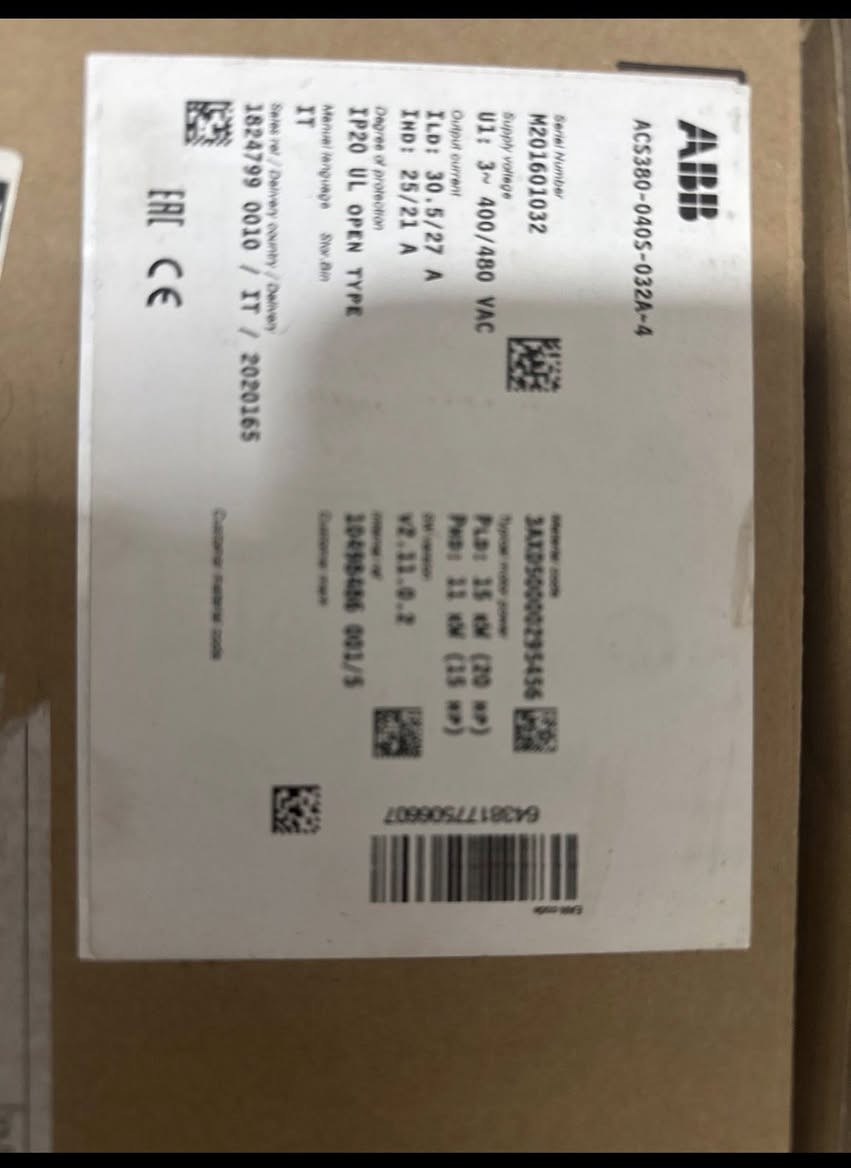 🔥 معدات ABB الأصلية بين إيديك الآن! 🔥  

نوفر لكم منتجات شركة ABB للألكترونيات الكهربائية بجودة ألمانية مضمونة:  
⚡ جوزات كهربائية  
⚡ عدادات إلكترونية  
⚡ سيركيتات للكهرباء  
⚡ كونفرتورات وإنفرترات  

مكاننا ألمانيا ونشحن مباشرة إلى العراق – بغداد ✈️📦  

للطلب والاستفسار تواصل ويانا على صفحتنا:  
4Tec Germany Tools

👇 يصلك كل جديد اشترك معانا على الصفحة


**إذا كنت صاحب هذا الإعلان وتريد حذفه لأي سبب، رجاءا أرسل رسالة إلى الدعم الفني**