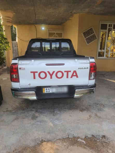 تيوتا هايلوكس
2025 كير عادي ماشية 13 الف مكفولة كفالة عامة رقم بغداد دوالي  البدي مغلف ورضيات مفروشة جلد السعر 263 وبيه مجال الرقم ***********
