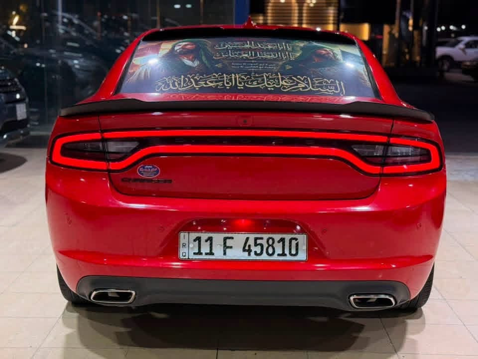 #المركبة : #دوج #جارجر لون احمر مميز موديل 2023
#الضرر : تبديل جاملغ وباب امامي اصلي نفس اللون + صبغ جاملغ خلفي
#الايرباك : بدون ضرر اي ايرباك
#الرقم : بغداد

•المواصفات :
▪️السيارة: دودج جارجر
▪️الموديل: 2023
▪️المحرك: 3.6L (ستة سلندر)
▪️لايتات زينون مع حاجب LED
▪️بصمات عدد 2 للأبواب مع بصمة تشغيل
▪️كامرة خلفية دوارة اصل مع الستيرن
▪️حساس خلفي
▪️شاشة حجم كبير
▪️كشنات السيارة مخمل اسود
▪️تحكم فول كهرباء لكرسي السائق
▪️تبريد قطعتين امامي وخلفي
▪️سستم صوت
▪️تشغيل عن بعد
▪️سبويلر في الجنطة اصل
▪️تحكم ستيرن جهتين بلوتوث وحاكية وكروس سرعة وتحكم صوت 
▪️نظام ABS مانع انزلاق 
مراوس كيا كي فايف 24 او 23 او جارجر مديل 16 او 17

السعر المطلوب : 235 ورقة مع المجال.

الاتصال على :***********
