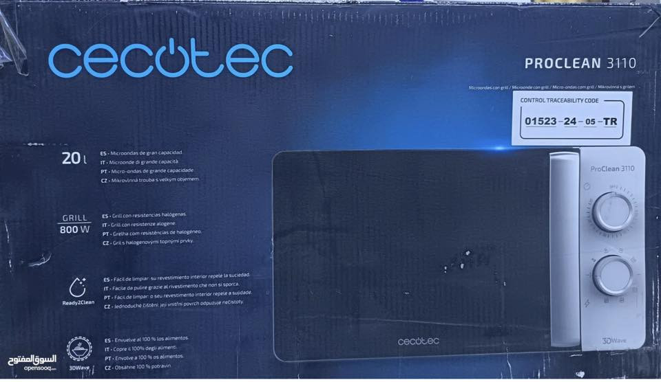 مايكرويف اسباني جديد  20 لتر للبيع


**إذا كنت صاحب هذا الإعلان وتريد حذفه لأي سبب، رجاءا أرسل رسالة إلى الدعم الفني**