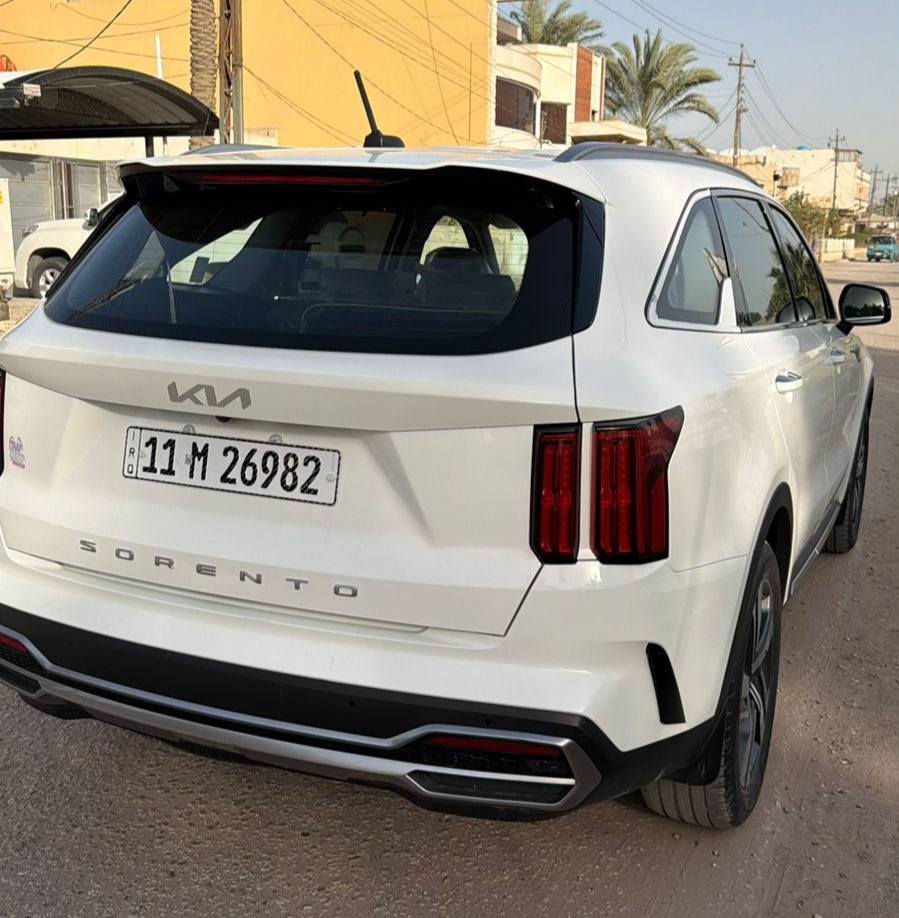 سورنتو 2022 خليجي
السياره جديده 
رقم بغداد انكليزي بسمي 
مكينه v6
السعر 275
مكان السياره بابل حله 
***********
