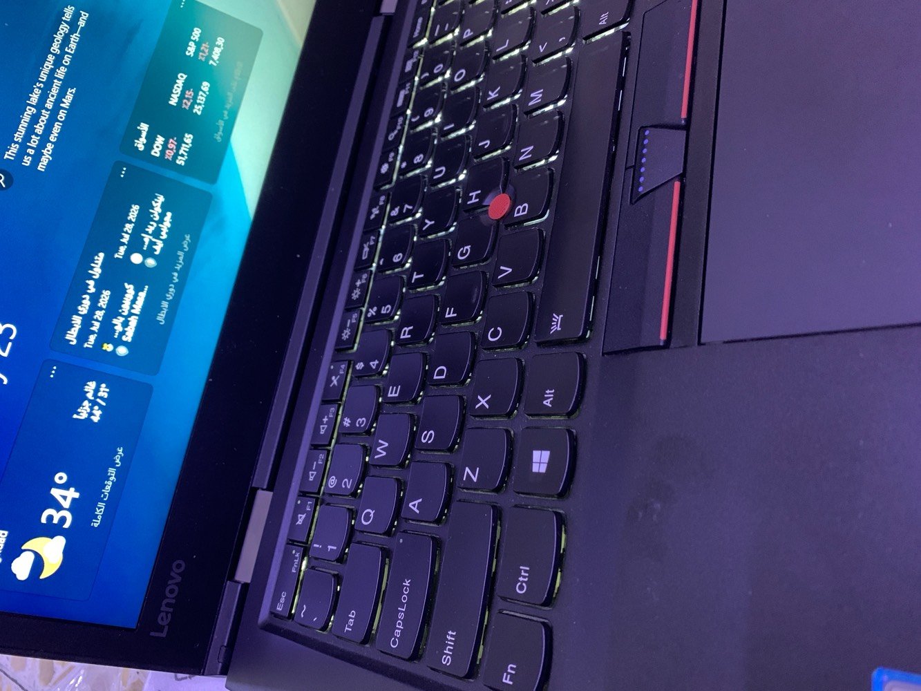 Lenovo think pad xi carbon
Cori7 من الجيل السادس
رام8 قابل للتطوير💯
هارد 256 ssd nvme قابل للتطوير
كارت شاشه انتل كرافيكس 520 
حجم الشاشه 14.1 فول دقه
بصمة اصبع
كيبورد ضوئي
سلم الكامل
بطارية ممتازه
ويندوز 10 برو مفعل 
قطعه نضيفه بمعنى الكلمه بغلاف الشركه مع كامل ملحقاتهه
تفيد للدراسه وطلاب الامن السيبراني والالعاب البسيطه 
السعر250 بي مجال بسيط للشراي 
متوفر توصيل لجميع المحافظات 5 الف
مكاني بغداد الدوره