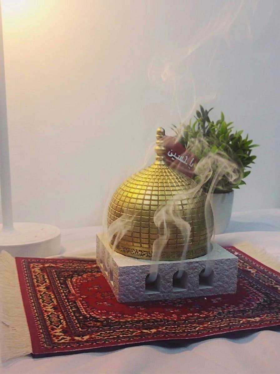 مبخرة القُبة الحُسينية شغل يدوي حفر إستمتع برائِحة كربلاء 🌱٫
تضيف لِبَيتِك سكينة ونفحات الإيمان ✨

قطع محدودة جِداً ... 
للحَجز دايركت📥
📍يوجد توصيل لِكل المحافظات ٫


**إذا كنت صاحب هذا الإعلان وتريد حذفه لأي سبب، رجاءا أرسل رسالة إلى الدعم الفني**