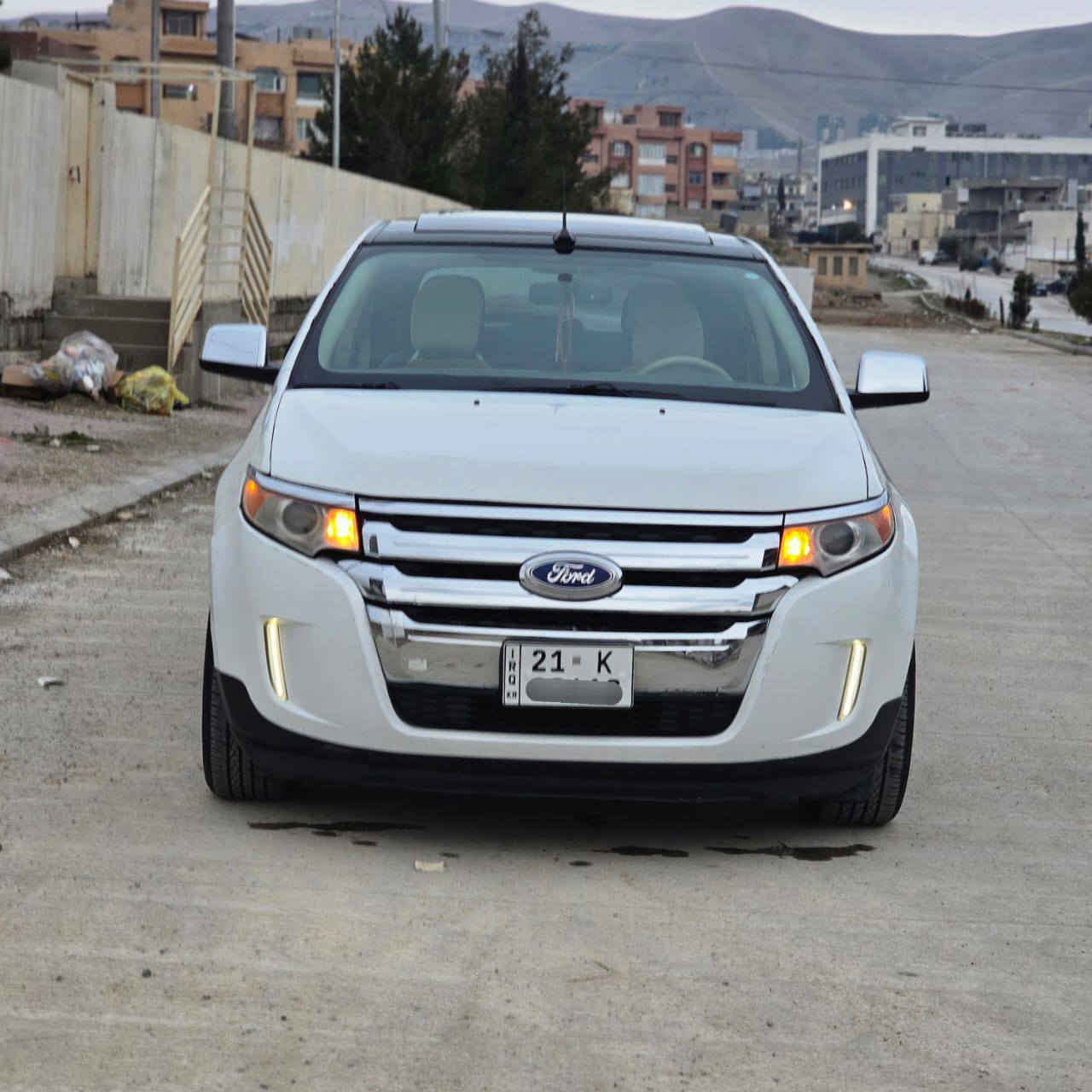 Ford edge 2014 Full 
فۆردی ئیدج مۆدیل 2014
فوول مواسەفات بەس دەبڵ ئەکسل نییە
کوشن هیتەر، پانۆراما، سوکان ڤۆلیۆم، شاشە گەورە، کامێرا،
کوشن جلد، تحدید سرعە، لایت ئۆتۆ و عەدەسە، زۆر مواسەفاتی تر 
دوو پارچەی بۆیاخە بێ ناوگرتن بێ سارد و تەعدیل
ڕەقەم و سەنەوی و ژینگەی تازەیە تا  9/2030
چوار تایەی تازەیی لە ژێرە 
گێڕ و مەکینە و کارەبایی بەشەرت
نرخ: 135 و معامەلەیەکی کەم
ژمارەی خاوەنی : 
***********
***********
سلێمانی السليمانية, العراق
