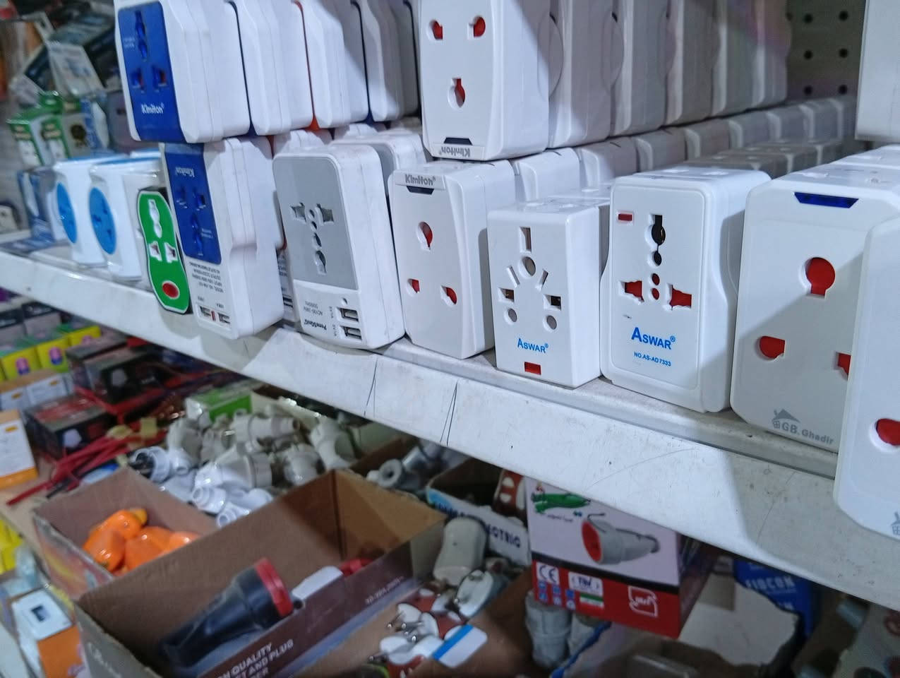 انشائيه توصيل
✅دريلات جميع النوعيات 
✅ بلكات سويج إنكليزي ضمان مفتوح
أقسامنا: ⚡ كهربائيات
💧 فلاتر
🚿 صحيات
🧽 منزلية ومنظفات
🔧 احتياطيات الغسالات والمكانس
🌬️ مرشحات وساحبات ومفرغات
🎨 أصباغ جدران وحديد
📞 للحجز والاستفسار: ***********
