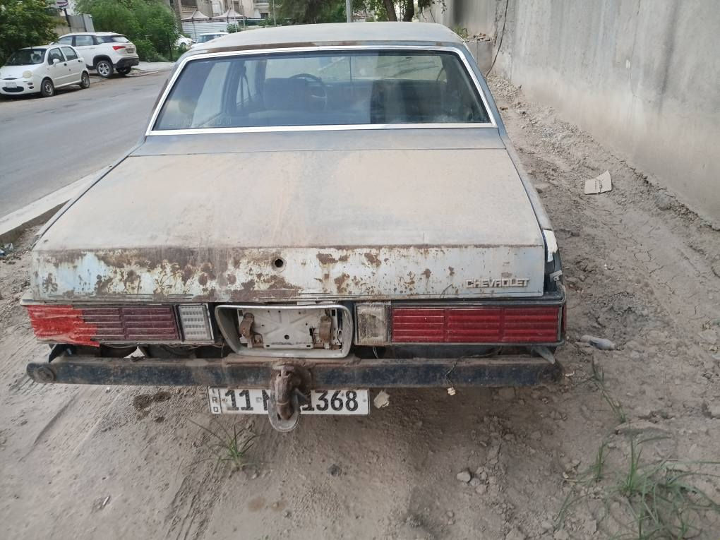 ماليبو ٨١ كير ومحرك بطه ياباني تخم تاير وباتري جديد جامه أماميه جديده سياره نشطه مكانها زيونه سعر ٣٢ ورقه *********** بغداد, العراق
