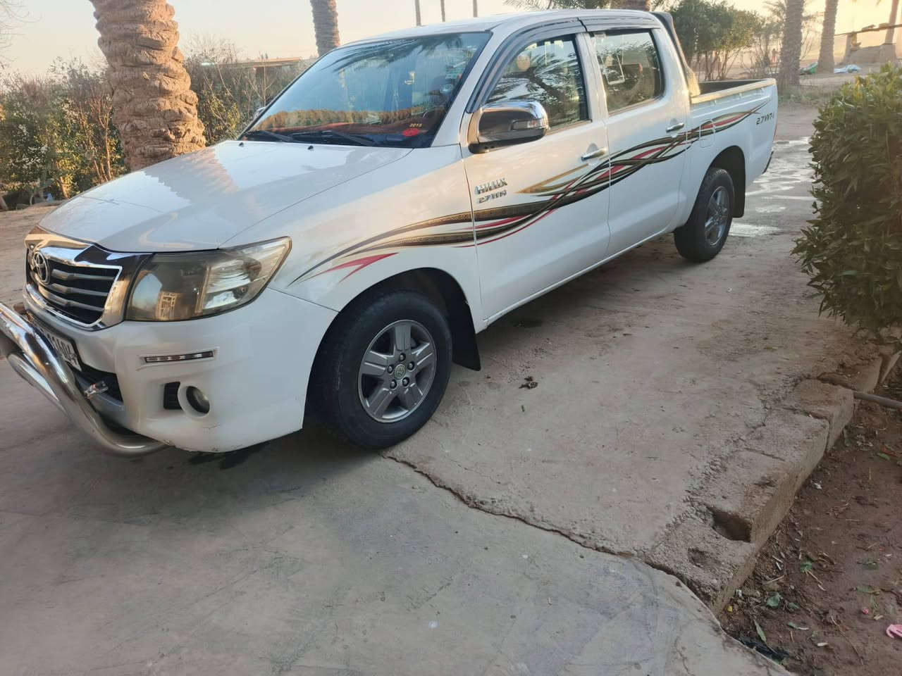 السلام عليكم 
للبيع هايلوكس 2015 مكفوله كفاله عامه من الدعاميه للدعاميه 

المواصفات المعروفه بل هايلوكس لد حواجب ودشبول 

ليزري وشاشه تاب الشركه 

السياره گير ومحرك وضع شركه گير اوتوماتيك 

السعر 240 بيهة مجال 

مكان السياره بغداد 

***********

***********
