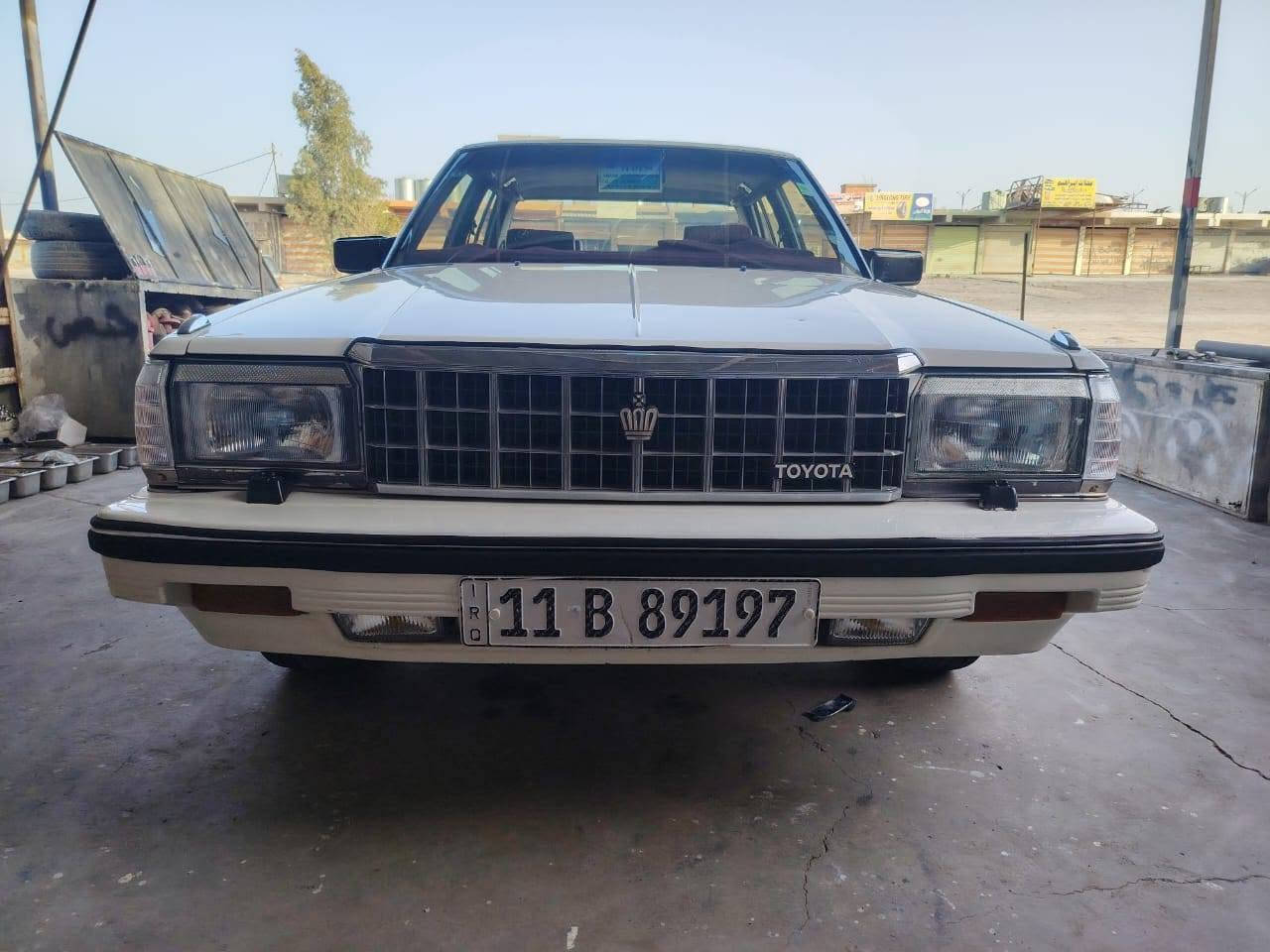 سلام وعليكم سوبر جديده بعنا الكلمه السياره خير من الله كير مكينه تخم تاير جديد صدر جديد سياره مال جنايه متعوب عليه السياره حلوه  موديل 1984 بدون صبغ بدون خياس سنويه وارقام جدد   ***********

