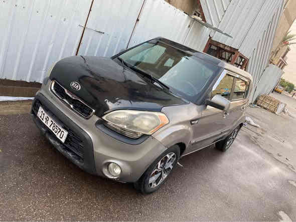 السلام عليكم كيا صول 2013محرك 1600 بيها قطعة وحدة صبغ بالحريه *********** بغداد
