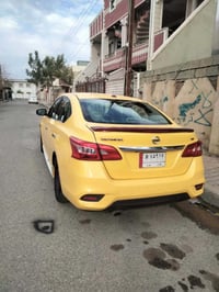 نيسان سنتره ٢٠١٨ وارد امريكي فول مواصفات sr بيها قطعتين جاملف وبنيد سع...