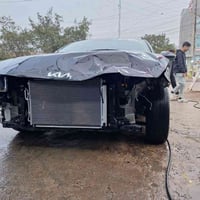 شباب k4 للبيع ع حادثه موضح بصور موديل ٢٠٢٥ السعر ١٢٨ وبيها مجال العنوا...