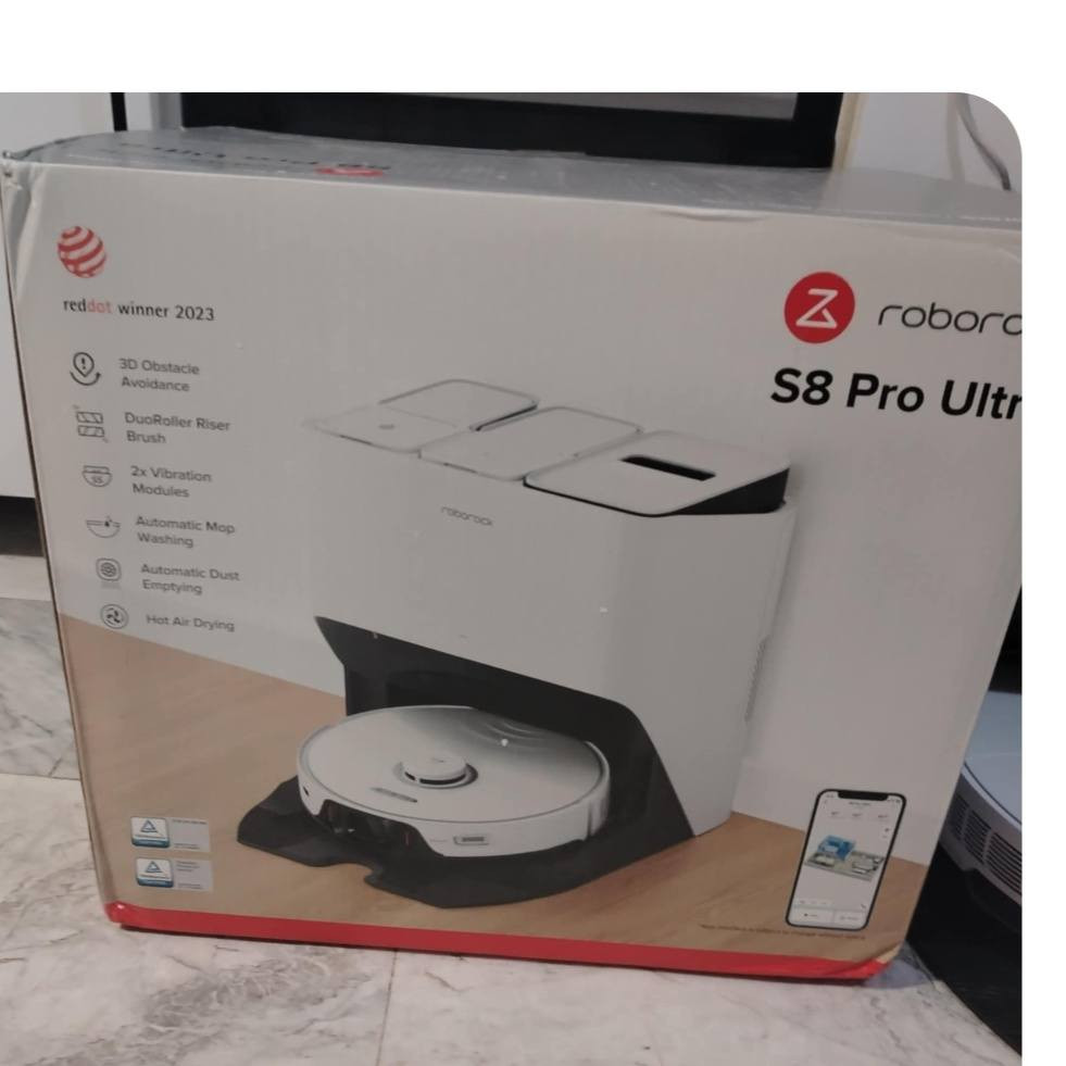 مكنسة روبوت روبوروك  S8 pro ultra   روبوت الوحش في الساحة كنس ومسح وتفريغ ذاتي  تغسل الوصله  قوة سحب جبارة قل وداعا لتعب الكنس والمسح   وتنظيف المنزل @الجميع


**إذا كنت صاحب هذا الإعلان وتريد حذفه لأي سبب، رجاءا أرسل رسالة إلى الدعم الفني**