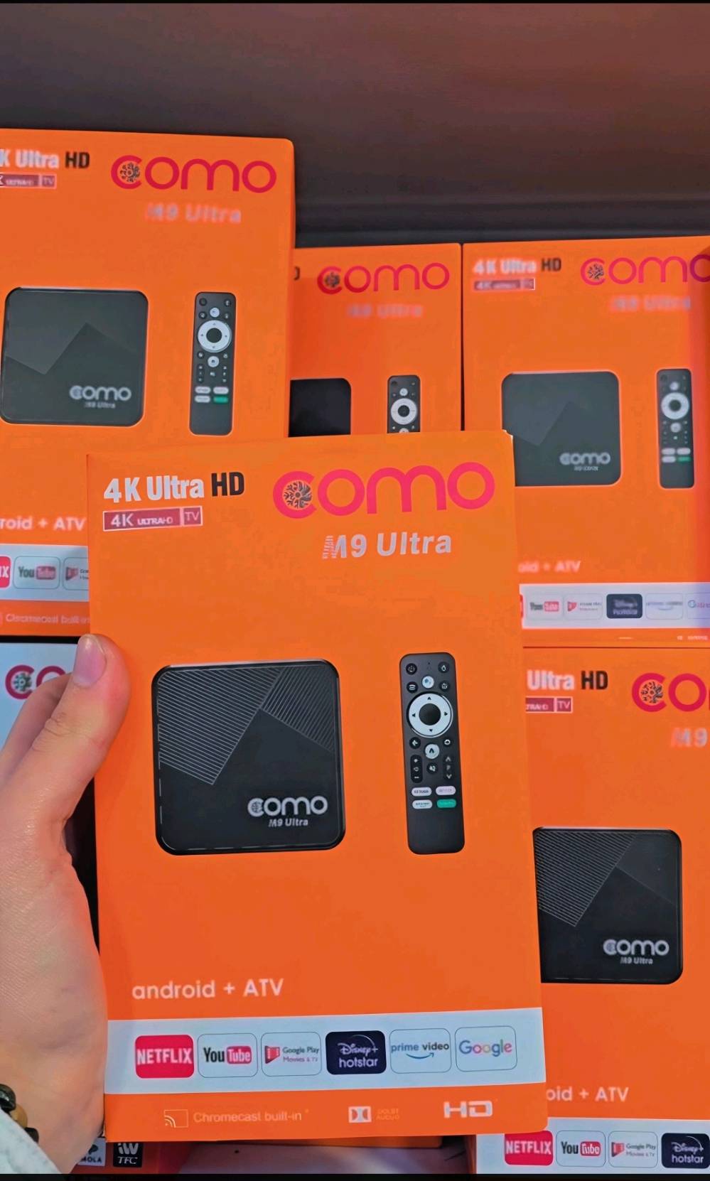 TV BOX
شاهد قنوات الرياضة ⚽ 
شاهد كل الدوريات العالمية ⚽
القنوات العراقية والعربية والعالمية

اكثر من 13 الف قناة

اليوم تكدر تشاهد جميع قنوات العالم
و ⚽ المباريات ⚽
🎁عرض لفترة محدودة بسعر البلاش🎁
ستلايت بدون صحن يعمل بالانترنت
حول اي شاشة عادية الى ذكية
جهاز ال TV BOX
من خلاله تشاهد كل قنوات العالم وبدون صحن

يشغل اليوتيوب وجميع تطبيقات الاندرويد

السعر 55 الف
مفعل اشتراك قنوات 5 سنوات 
اصدار اندرويد 14
ذاكره  2-16
واي فاي داخلي 

للحجز راسلنا ماسنجر
واتساب *********** 

 