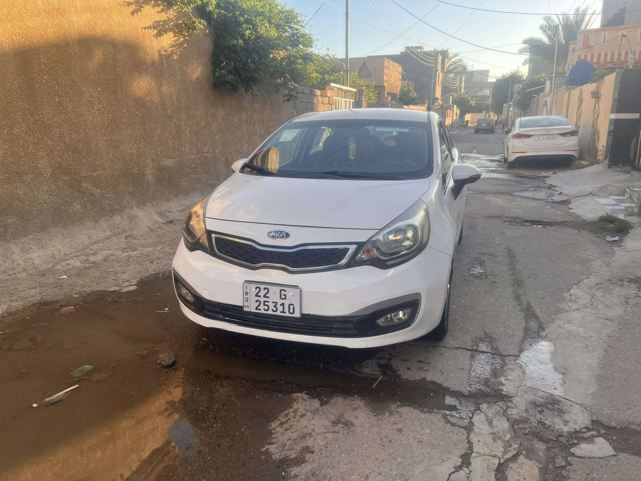 السلام عليكم. للبيع كيا ريو ٢٠١٢ شكل ٢٠١٣. السيارة خير من الله. مابيه اي حادث بيه طخات بارد بس خفيفه السياره ما بيه اي نقص تاير جديد مكانه تكريت صور السونار  موجوده قبل  رقم اربيل شرط التحويل ***********. السعر المطلوب ٩٨ وبيه مجال بسيط
