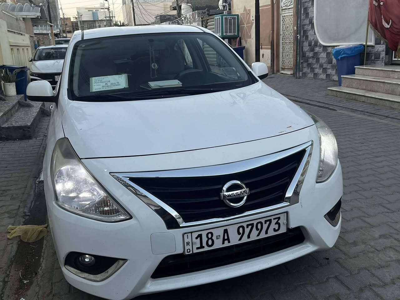 السلام عليكم اخوان عندي نيسان سني هندي بليته زركه الموديل 2020 ماشيه 114 الف سياره نظيفة  وجاهزا رقم بابل دولي تخم تاير تبريد ثلج صدر جديد
شاشه وحاسات خلفيه  والسبير مانازل مداور ثاني يوم  سيارة حلوه    وبيه مجال الاستفسار  107 بيه مجال

السونار اول البارحه 

***********

مكاني نجف
