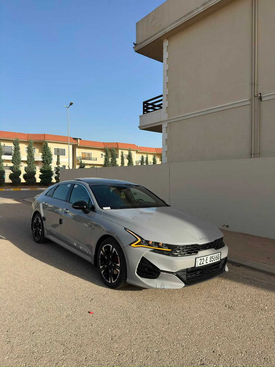 سلام عليكم
Kia k5 gt-line
2022
السياره فول لل اخير معروف مواصفاته
1.6 turbo
بانوراما
رادار
تحديد مسار
حساسات اماميه و خلفيه
gt-line كشن مختوم
ستيرن حرف D
شاحن تليفون لاسلكي
كشن كهرباء
شاشه جبيره
ويل حجم ٢٠ رياضي
فجوج حمره
بصمه دخول ذكي

رادار جوه الرقم
تراكشن
اربع مودات قياده
بعد كومه مواصفات معروفه ال جيتي لاين ، حادث السياره بابين صفحة السايق صبغ و جاملغ خلفي 
سكن صبغ يعني ٣ قطع وإيرباك برده وستيرن راجع سستم بلادي
السعر 161
ورقه وبي مجال جداً جداً بسيط حك
الجيه
ماشيه ٧٥ الف مايل
***********
المكان اربيل
