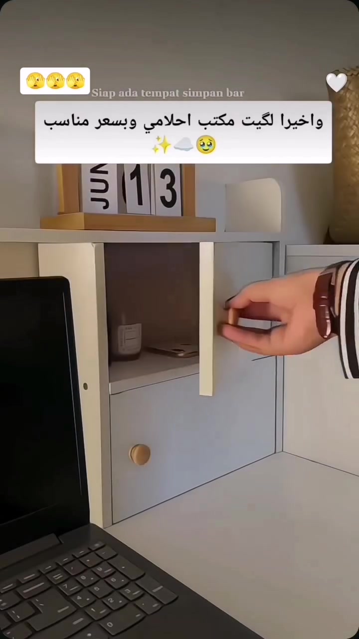 ✨ مكتب أحلامك صار حقيقة ✨
إذا تريد ترتب غرفتك وتخليها أنيقة وعملية بنفس الوقت 😍
هذا المكتب العصري يوفرلك مساحة دراسة وتنظيم بشكل مرتب وراقي 🤍📚
✅ تصميم أنيق وعصري
✅ رفوف وخزائن لحفظ الكتب والأغراض
✅ مناسب للدراسة والعمل والاستخدام اليومي
✅ لون أبيض يضيف لمسة هدوء وفخامة للغرفة
💰 السعر فقط 55 ألف
🚚 التوصيل متوفر 5 لجميع المحافظات
لا تفوت الفرصة وخلي غرفتك أرتب وأجمل ✨
#مكاتب_دراسة
#مكتب_عصري
#اثاث_منزلي
#ديكور
#غرف_نوم
مكاتب
ترتيب
اثاث_راقي
تسوق
العراق
مكتب_دراسة
ديكور_غرف
هوم_ديكور
اثاث_مودرن


**إذا كنت صاحب هذا الإعلان وتريد حذفه لأي سبب، رجاءا أرسل رسالة إلى الدعم الفني**