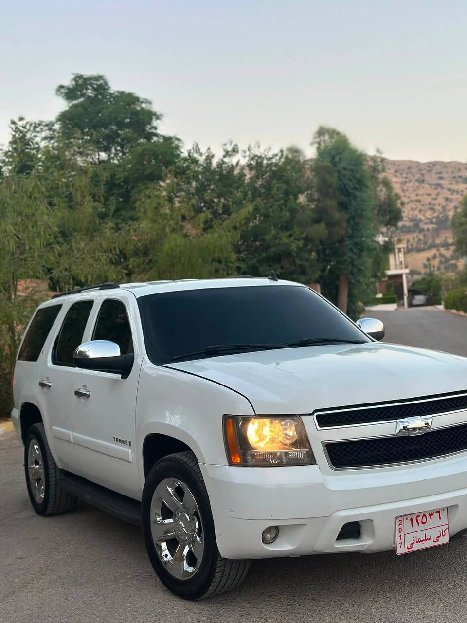 Tahoe 2010Lt
*********** whats up - vaiber📞
📦✅
هەموو شتێکی بە شەرت ✔️
دوبەی (ســاخ) ساخ
۱ پارچە بۆیاخ . بێ دەعم و لێدراو 
گێر و مەکینە و تەبرید و هەموو بە شەرت
مالێ مەدەنی بە شەرت 
۳ ریز کوشن مواسەفات Lt
خوار بازارر ۷۲$ مەجالێکی برایان
شوێن ـ 📍کۆیە
*********** 📞📞
