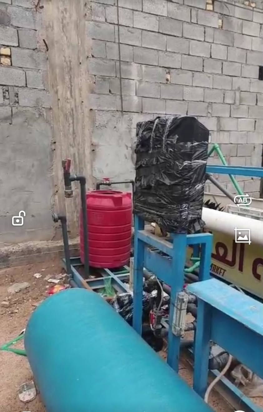 سلام عليكم
محطة تحلية نهريه سعة 3متر بالساعة
جديدة مشتغلة شهرين ماطورات لوارا إيطالي
املاحها 10 وياها 3 تانكيات ابو ال 10 وثاني ابو ال5
واحد ابو ال2
للاستفسار الاتصال على الرقم
***********
